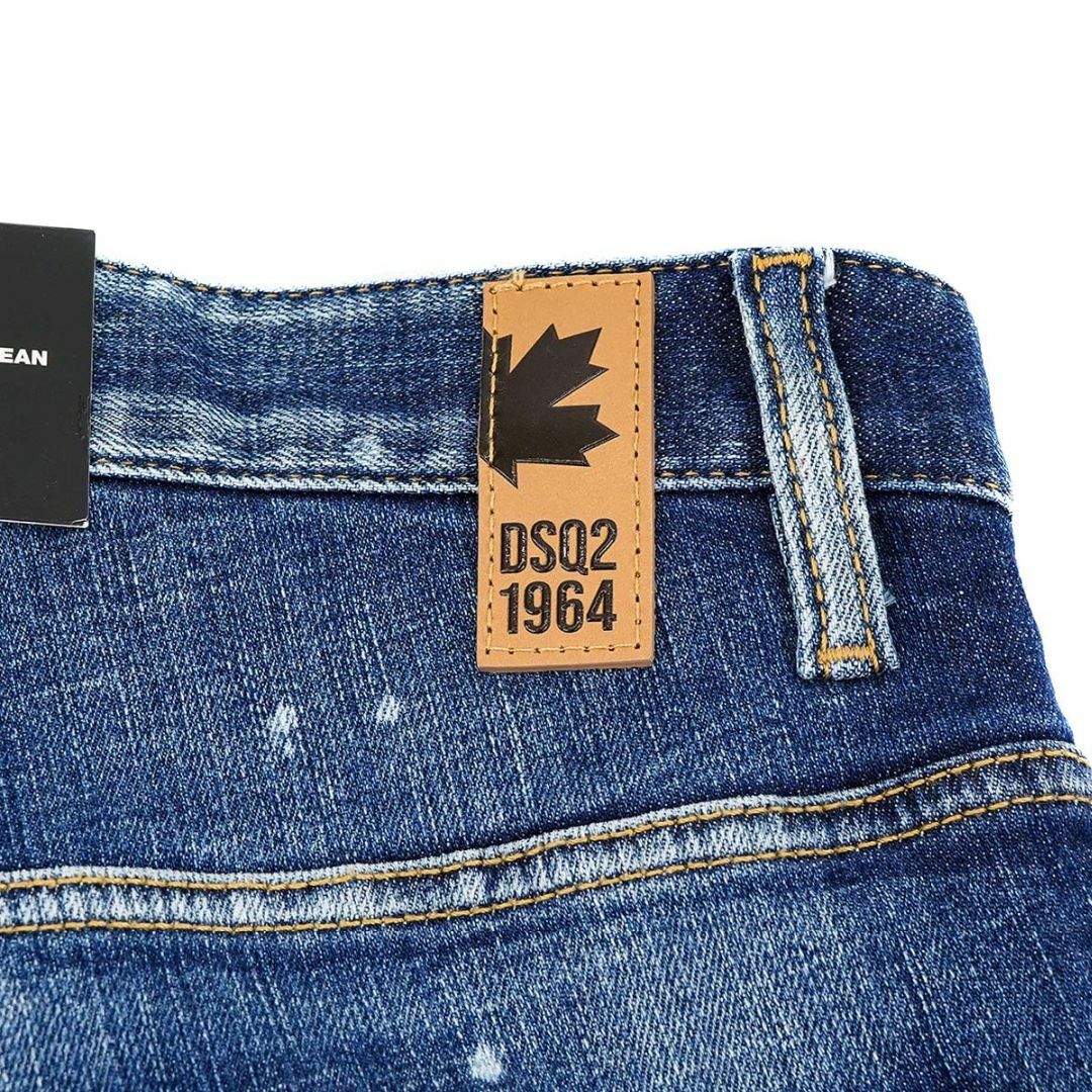 DSQUARED2(ディースクエアード)のDSQUARED2 ディースクエアード ジーンズ S74LB1327 S30872 メンズ デニム 470 BLUE ブルー サイズ48/M メンズのパンツ(デニム/ジーンズ)の商品写真