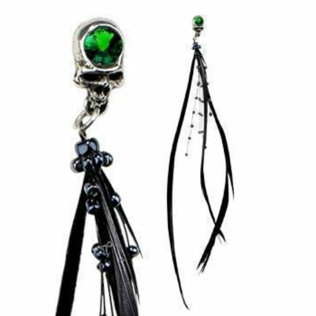 ALCHEMY GOTHIC: Ravenskull レイブンスカル・イヤリング レディースのアクセサリー(イヤリング)の商品写真