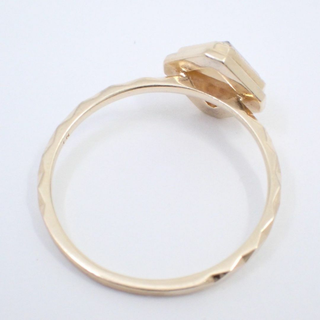 NOJESS(ノジェス)のNOJESS ノジェス リング 指輪 K10/マザーオブパール 13号 レディースのアクセサリー(リング(指輪))の商品写真