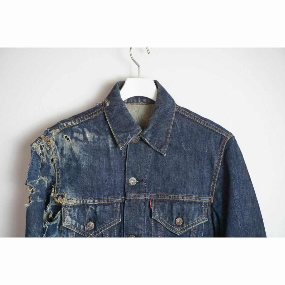 60 70s リーバイス4th 70505 BIGE デニムジャケット415O△ 60 70s リーバイス4th 70505 BIGE デニムジャケット415O△