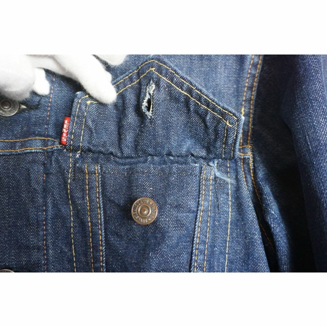 60 70s リーバイス4th 70505 BIGE デニムジャケット415O△ 60 70s リーバイス4th 70505 BIGE デニムジャケット415O△