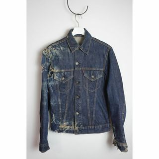 リーバイス(Levi's)の60 70s リーバイス4th 70505 BIGE デニムジャケット415O▲(Gジャン/デニムジャケット)