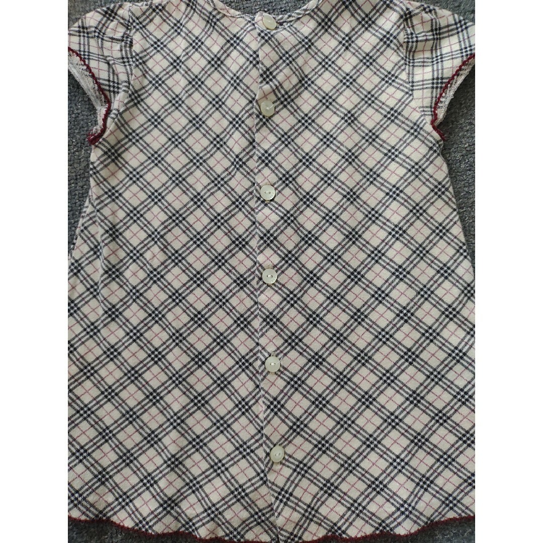BURBERRY(バーバリー)のBURBERRY　トップス+インナーパンツ付きスカート キッズ/ベビー/マタニティのキッズ服女の子用(90cm~)(Tシャツ/カットソー)の商品写真