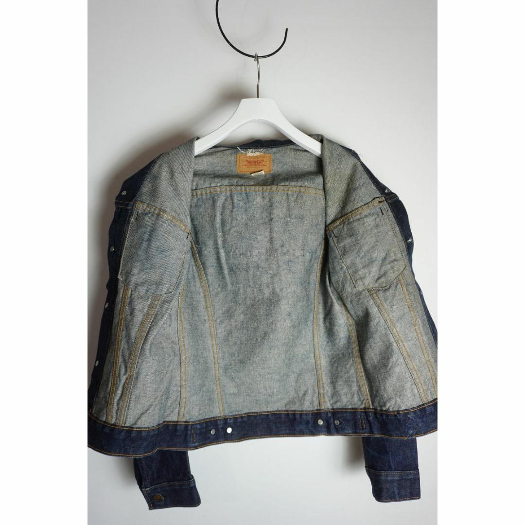 Levi's(リーバイス)の美品60～70s リーバイス 70505 BIGE ジャケット 濃紺413O▲ メンズのジャケット/アウター(Gジャン/デニムジャケット)の商品写真