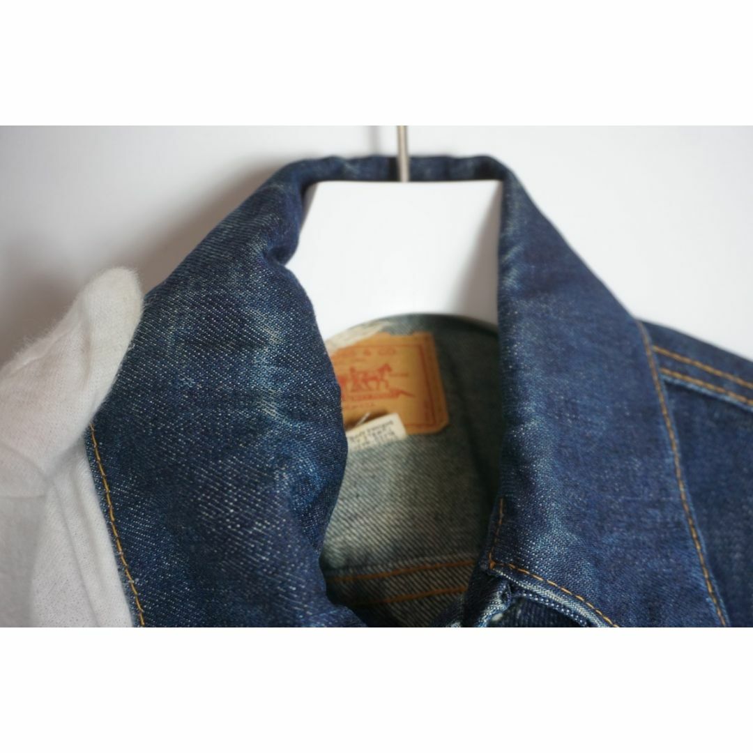 Levi's(リーバイス)の美品60～70s リーバイス 70505 BIGE ジャケット 濃紺413O▲ メンズのジャケット/アウター(Gジャン/デニムジャケット)の商品写真