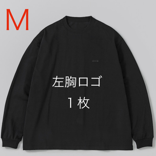 ENNOY エンノイ　左胸ロゴ　2Pack L/S T-Shirts 黒