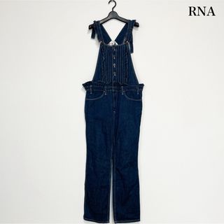 RNA - RNA フリルデニムサロペット オーバーオール インディゴ