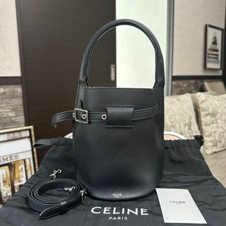 celine - CELINE ビッグバッグバケット　ナノ　ブラック　ショルダーバッグ　ハンド