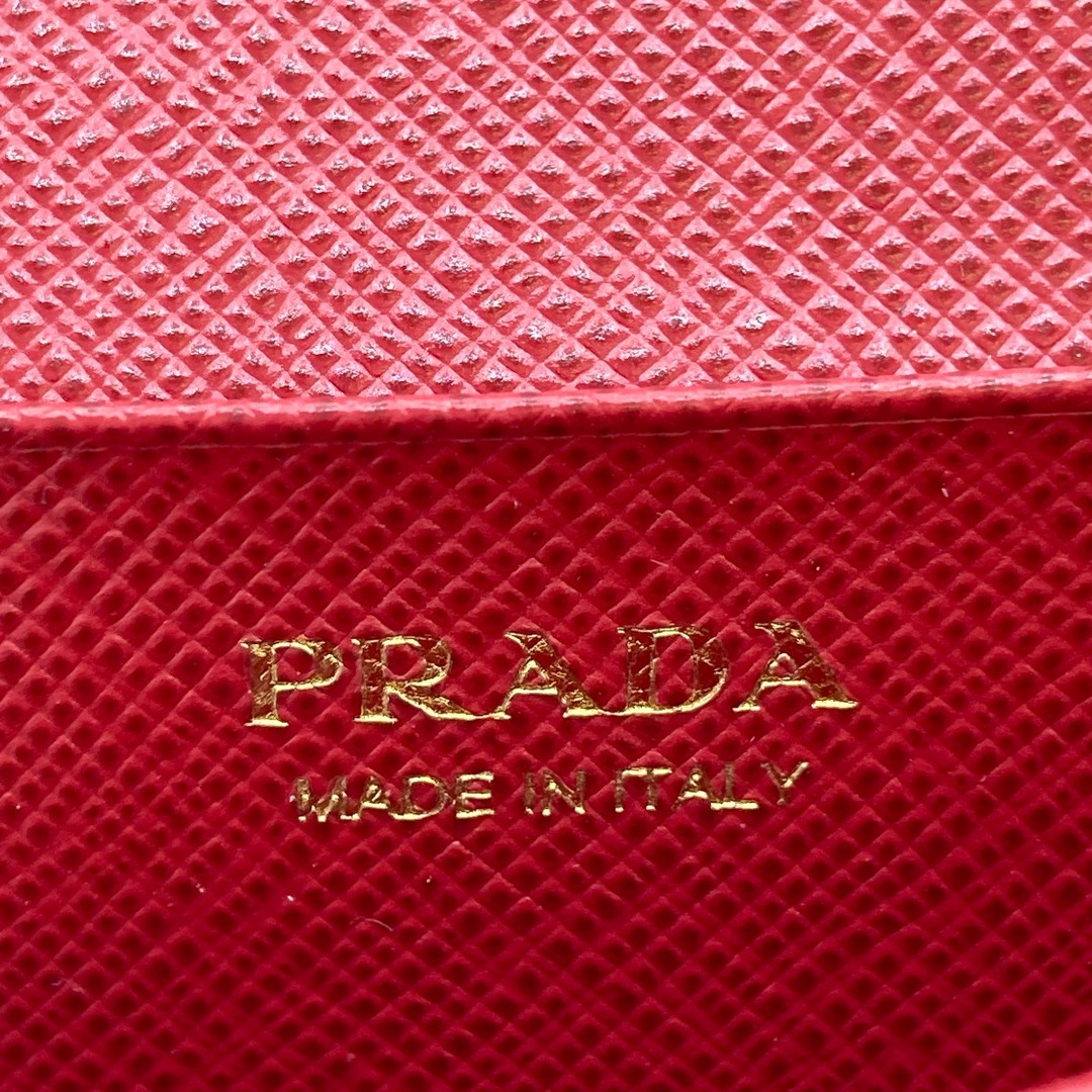 PRADA(プラダ)の◎◎PRADA プラダ サフィアーノ 名刺入れ カードケース 箱付 IMC122 FUOCO メンズのファッション小物(名刺入れ/定期入れ)の商品写真