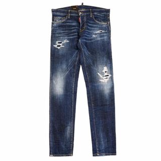 ディースクエアード(DSQUARED2)のDSQUARED2 ディースクエアード ジーンズ S74LB1332 S30342 メンズ デニム 470 BLUE ブルー サイズ48/M(デニム/ジーンズ)