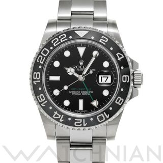 ロレックス(ROLEX)の中古 ロレックス ROLEX 116710LN V番(2009年頃製造) ブラック メンズ 腕時計(腕時計(アナログ))