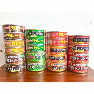 イナバ　カレー　缶詰　12種　２０缶　スキムミルク1kg(その他)