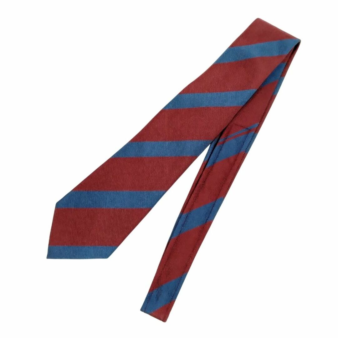 VISVIM(ヴィスヴィム)のVISVIM ビズビム 0123203003006 SILK TIE STRIPE ネクタイ バーガンディー サイズフリー 正規品 / 34124 メンズのファッション小物(ネクタイ)の商品写真