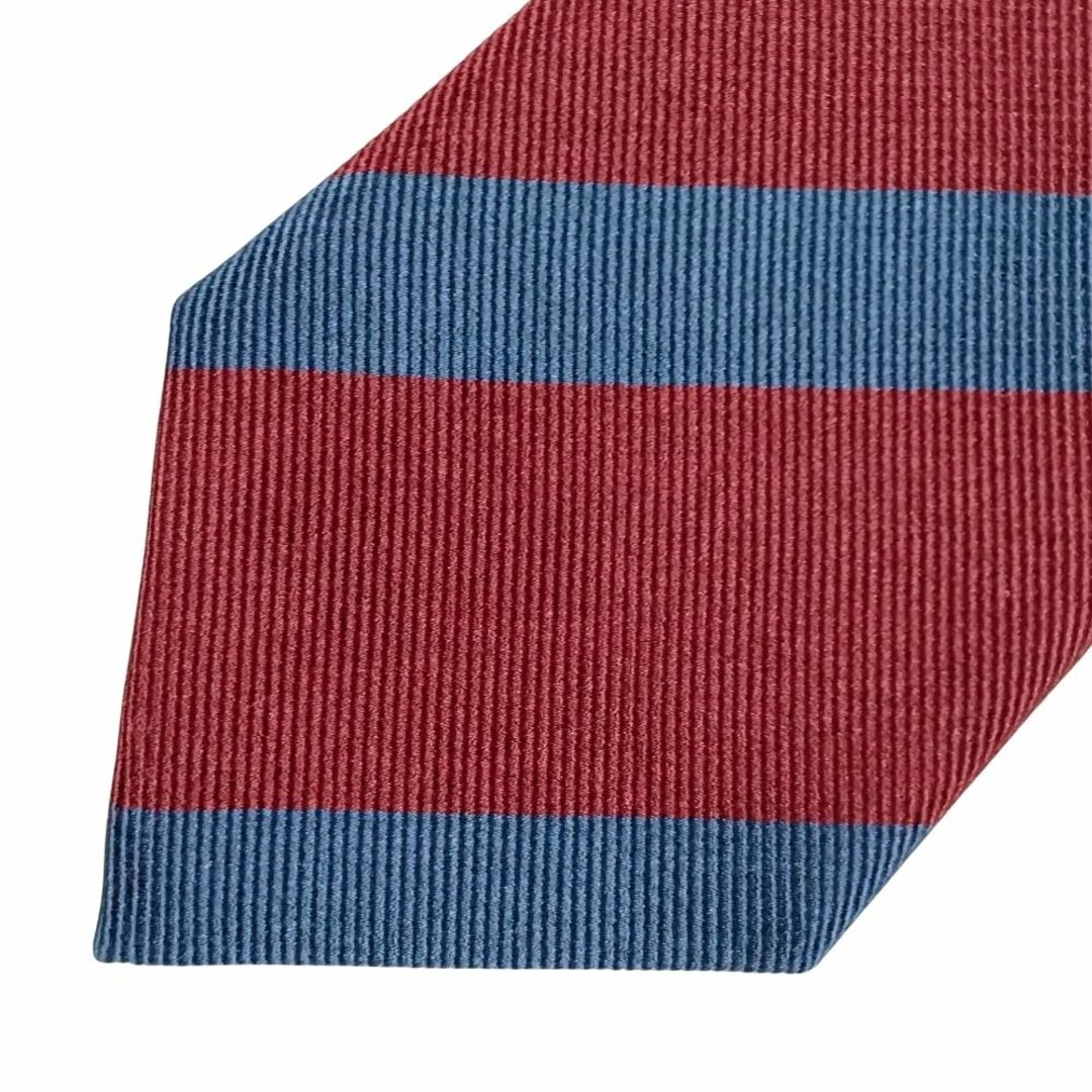 VISVIM(ヴィスヴィム)のVISVIM ビズビム 0123203003006 SILK TIE STRIPE ネクタイ バーガンディー サイズフリー 正規品 / 34124 メンズのファッション小物(ネクタイ)の商品写真