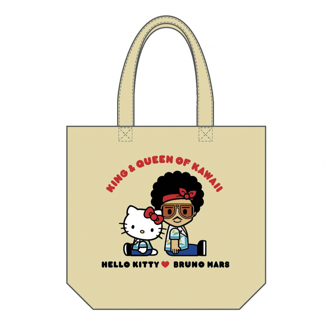 BRUNO MARS x HELLO KITTY TOTE BAG レディースのバッグ(トートバッグ)の商品写真