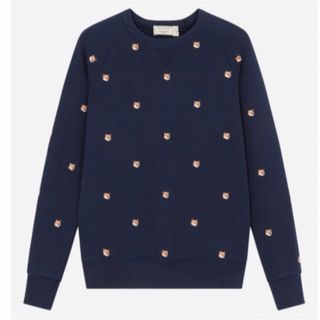 Maison KITSUNE ネイビー スウェットシャツ