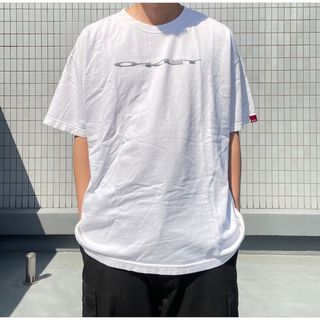 00's OAKLEY ロゴTシャツ XXL オークリー VINTAGE(Tシャツ/カットソー(半袖/袖なし))