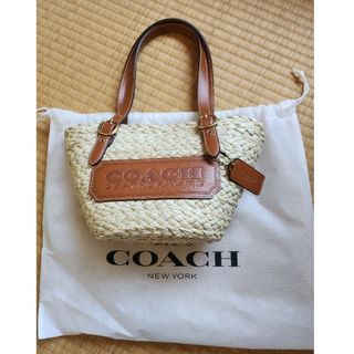 コーチ(COACH)のCOACHかごバック(かごバッグ/ストローバッグ)