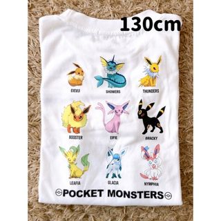 ② 新作　ポケットモンスター　ポケモン　イーブイ　進化　tシャツ バックプリント(Tシャツ/カットソー)