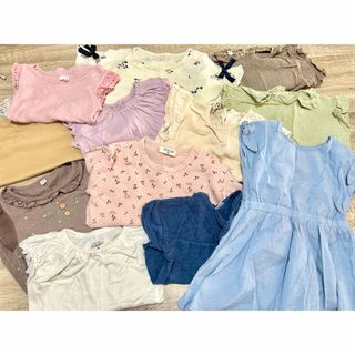 ザラキッズ(ZARA KIDS)の子供服　女の子　夏服12点セット　90サイズ　(Tシャツ/カットソー)