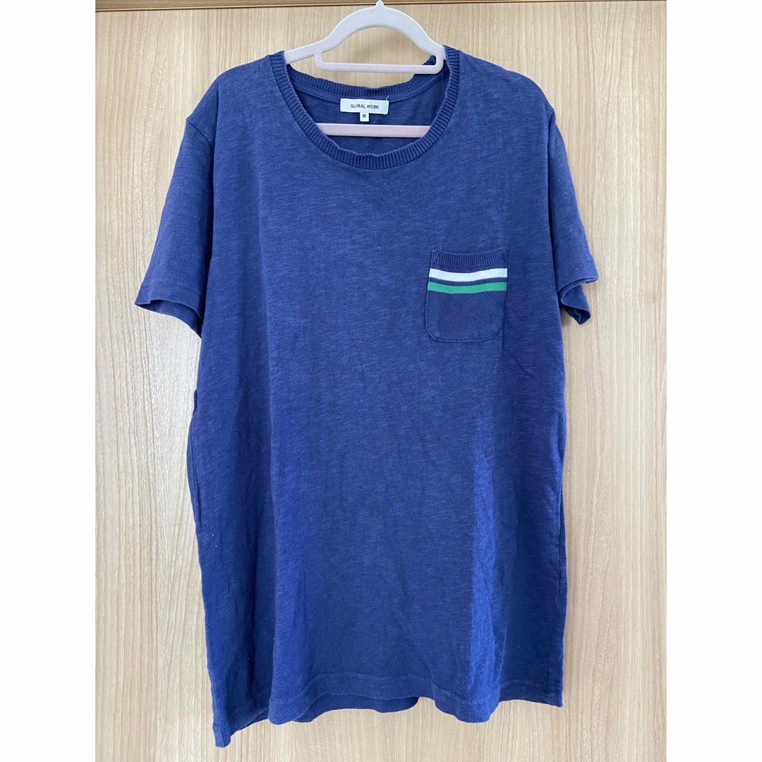 GRAND GLOBAL(グランドグローバル)のGLOBAL WORK メンズTシャツ メンズのトップス(Tシャツ/カットソー(半袖/袖なし))の商品写真