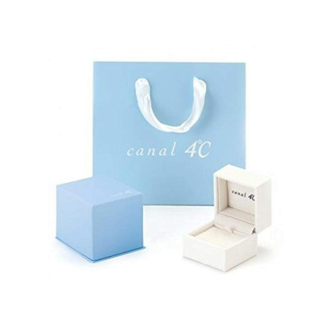 canal4℃(カナルヨンドシー)K10ホワイトゴールド(WG)ピアス 1517 レディースのアクセサリー(その他)の商品写真