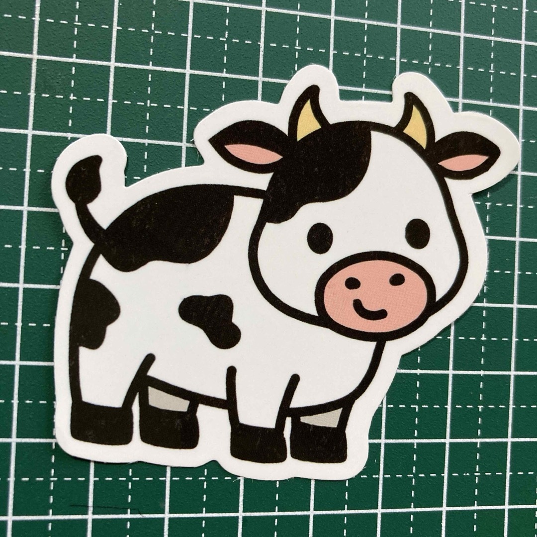 ⭐️人気⭐️牛のステッカー　アニマル　Cow Sticker 自動車/バイクの自動車(車外アクセサリ)の商品写真