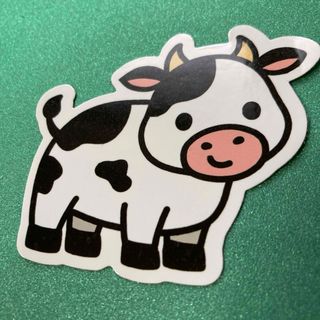 ⭐️人気⭐️牛のステッカー　アニマル　Cow Sticker(車外アクセサリ)