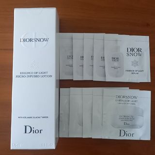 Dior スノー ローション &【サンプル】美容液・クリーム