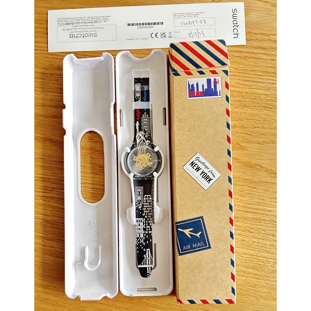 swatch(スウォッチ)のDESTINATION SWATCH Greetings from NY メンズの時計(腕時計(デジタル))の商品写真