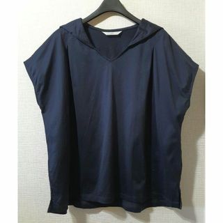 アウィーエフ(AuieF)のアウィーエフ　コットンプルオーバー ブラウス　半袖 シャツ　tシャツ　レディース(シャツ/ブラウス(半袖/袖なし))