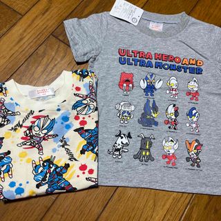 ウルトラマン  男の子 半袖Tシャツ 100cm(Tシャツ/カットソー)