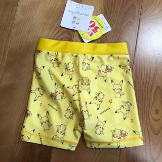 ポケモン　モンポケ　ピカチュウ　水着　90サイズ　ベビー(水着)