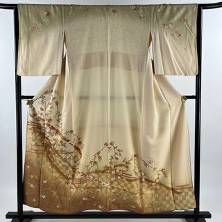 訪問着 身丈153cm 裄丈63.5cm 正絹 秀品 【中古】(着物)