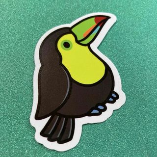 サンショクキムネオオハシ　Keel-billed Toucan(車外アクセサリ)