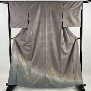 訪問着 身丈163cm 裄丈65.5cm 正絹 秀品 【中古】(着物)