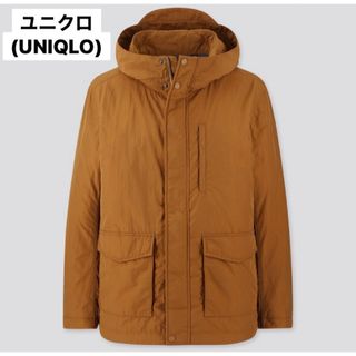 UNIQLO - ユニクロ ウラジャージーフィールドパーカ ブラウン Mサイズ