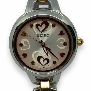 セイコー(SEIKO)の【稼働品】SEIKO セイコー TISSE ティセ ソーラー 電波時計 ピンク(腕時計)