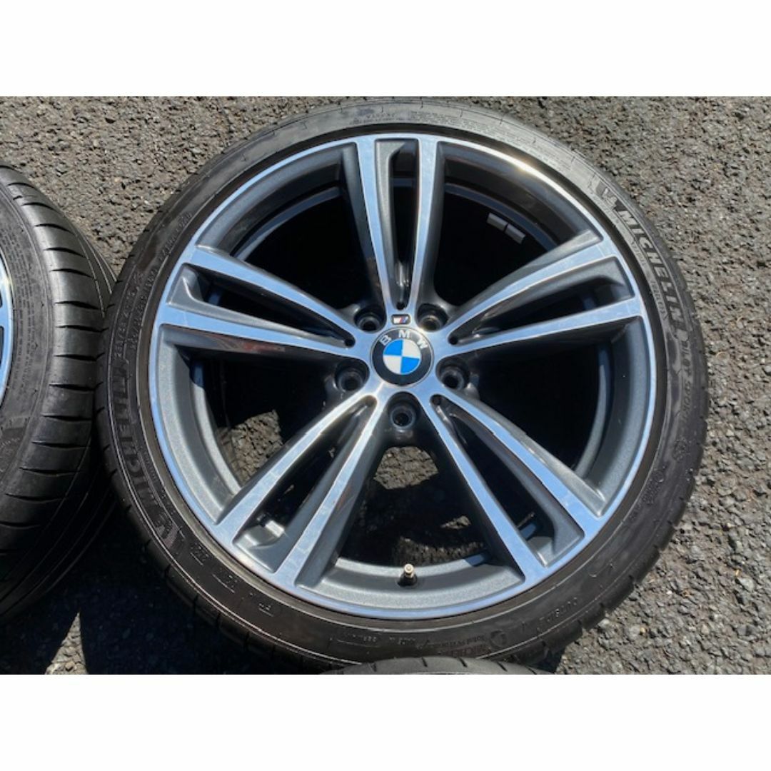 希少カラー BMW 4・3シリーズ オプション純正 ダブルスポーク442M 自動車/バイクの自動車(タイヤ・ホイールセット)の商品写真