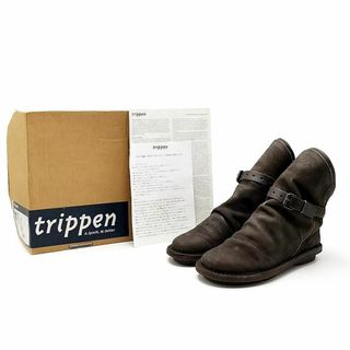 トリッペン(trippen)のトリッペン trippen ショートブーツ ヌバック 03-24041601(ブーツ)