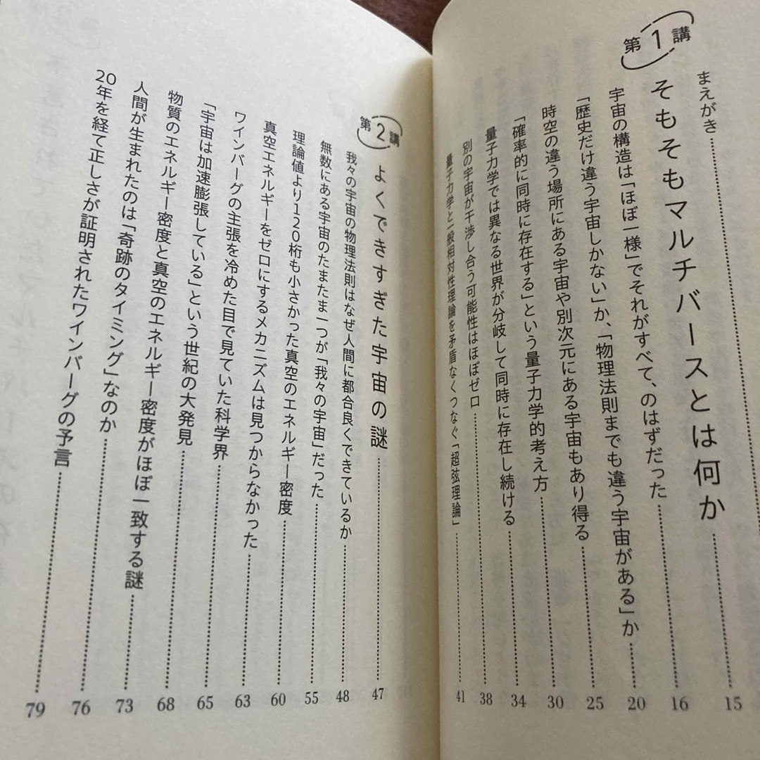 極美品 多元宇宙論集中講義 野村泰紀 マルチバース エンタメ/ホビーの本(その他)の商品写真