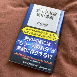 極美品 多元宇宙論集中講義 野村泰紀 マルチバース(その他)