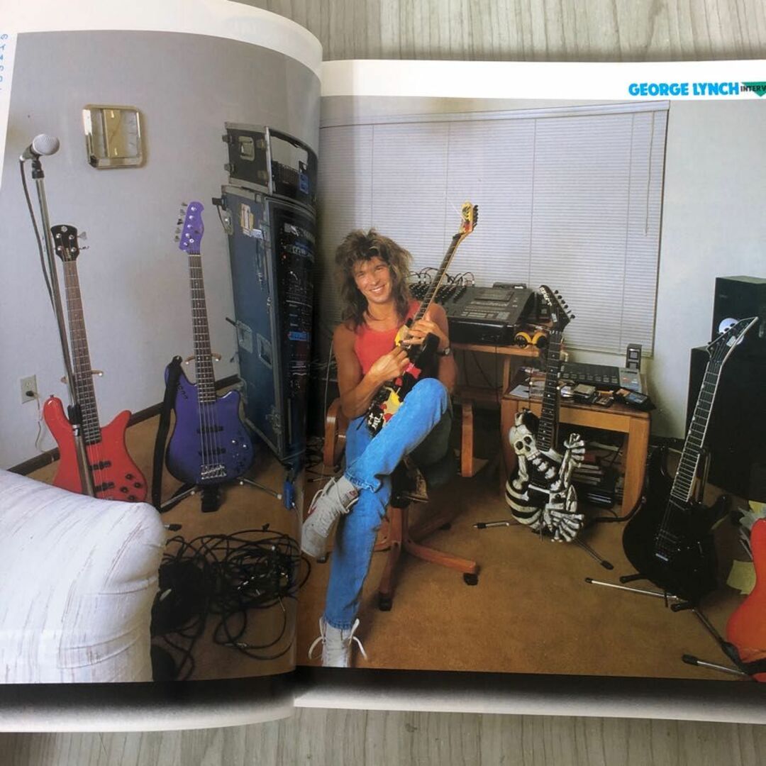 3-#ヤングギター YOUNG GUITAR 1987年 昭和62年 3月号 シンコー・ミュージック 切取有 ジョージ・リンチ リッチー・ブラック・モア 高崎晃 エンタメ/ホビーの雑誌(アート/エンタメ/ホビー)の商品写真