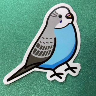 ⭐️人気⭐️セキセイインコのステッカー　Budgerigar Sticker(車外アクセサリ)