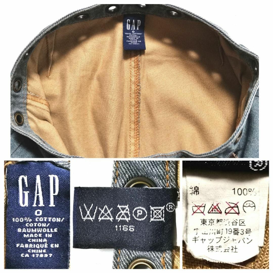 【XS(0)】GAP ギャップ レディース ジーンズ ユニーク ヴィンテージ風 レディースのパンツ(デニム/ジーンズ)の商品写真