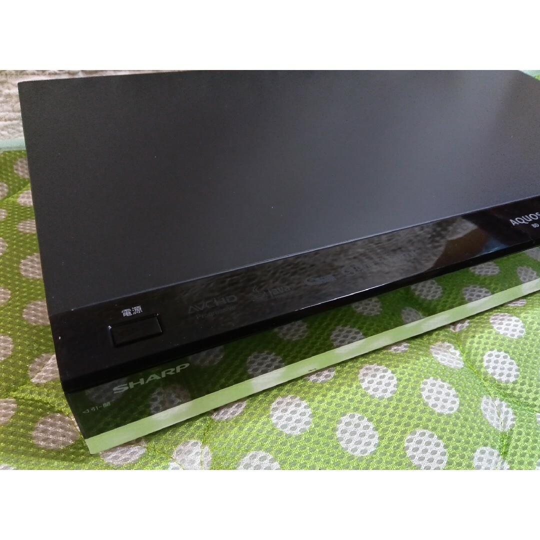 ☆シャープ AQUOS ブルーレイレコーダー/W580☆整備品/動作良好。 ☆シャープ AQUOS ブルーレイレコーダー/W580☆整備品/動作良好。