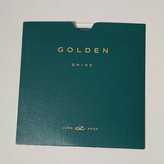 ボウダンショウネンダン(防弾少年団(BTS))のジョングク　Golden　Shine CD(K-POP/アジア)
