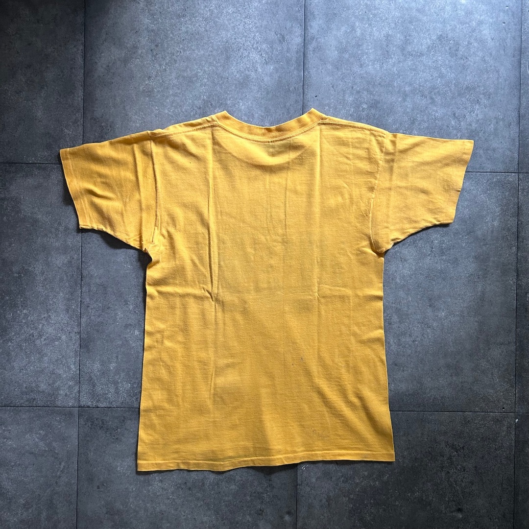 70s artex アルテックス tシャツ USA製 usnavy イエロー M メンズのトップス(Tシャツ/カットソー(半袖/袖なし))の商品写真