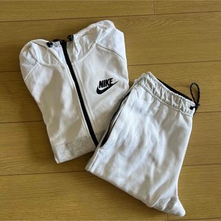 ナイキ(NIKE)のNIKE ナイキ 長袖セットアップ 白 グレー メンズ Sサイズ(その他)