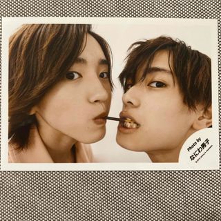 ナニワダンシ(なにわ男子)のなにわ男子　道枝駿佑　高橋恭平　公式写真(アイドルグッズ)